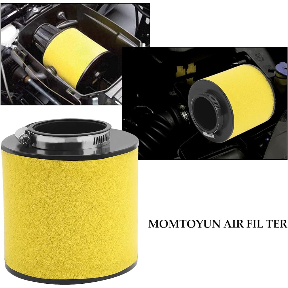 MOTOYUN 17254-HM8-000 Air Filter Cleaner Compatible with Honda TRX250TM Recon 250 02-09 11-14 16-17 TRX250TM FourTrax 250 02-10 TRX250X Sportrax 250 09-14 16-17 TRX. 250X 2016 (2 pieces)