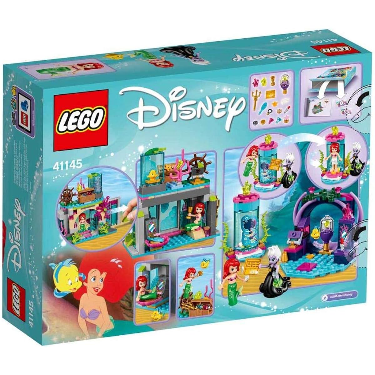 LEGO Disney Ariel "The Sea Witch Ursula's Spell" 41145