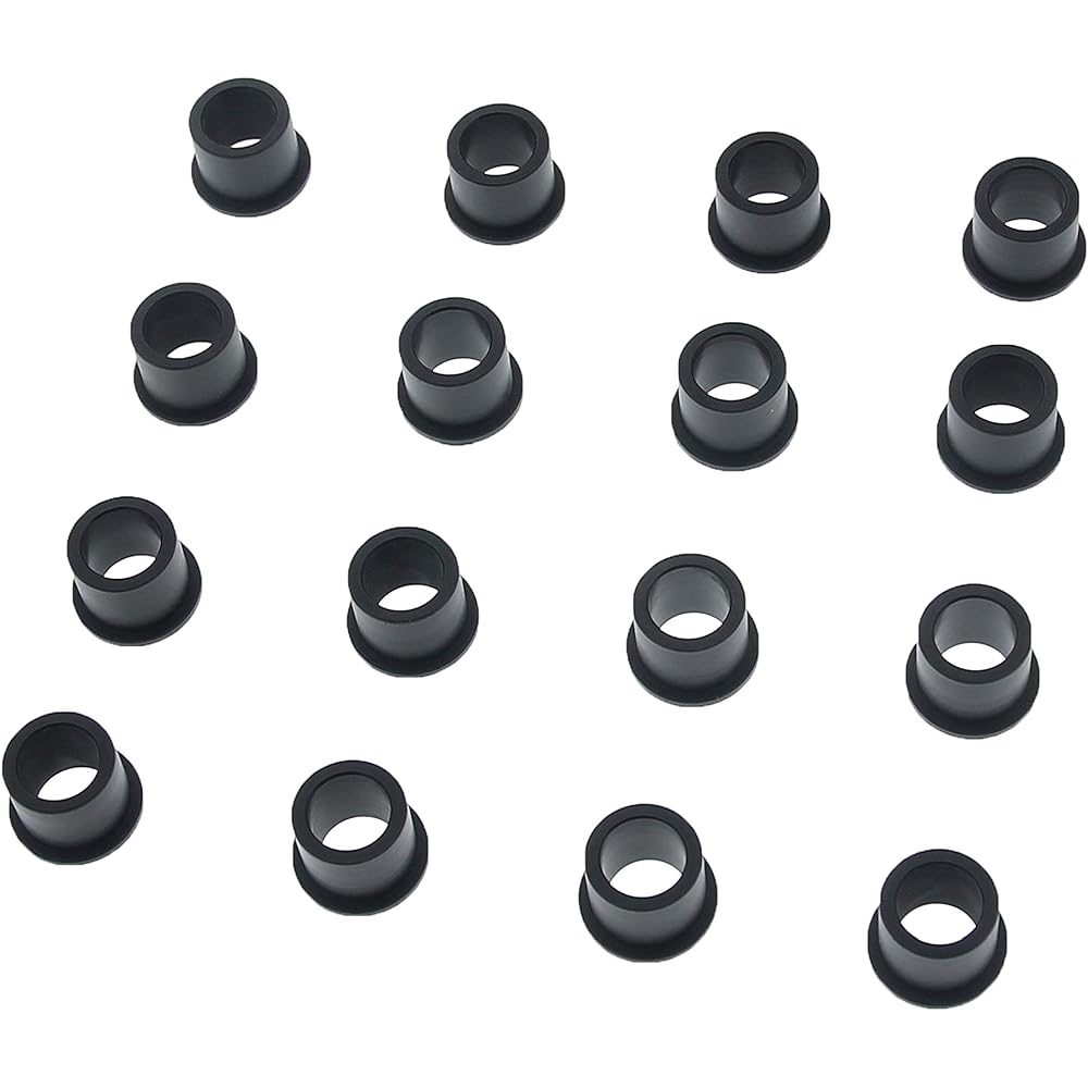 Race Driven Front Upper & Lower Arm Bushings on Both Sides for Yamaha Grizzly Raptor Breeze Banshee Warrior Blaster