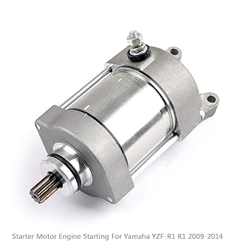 Artudatech Starter Motor Engine Start for Yamaha YZF R1 R1 2009-2014 2013 14B-81890-00