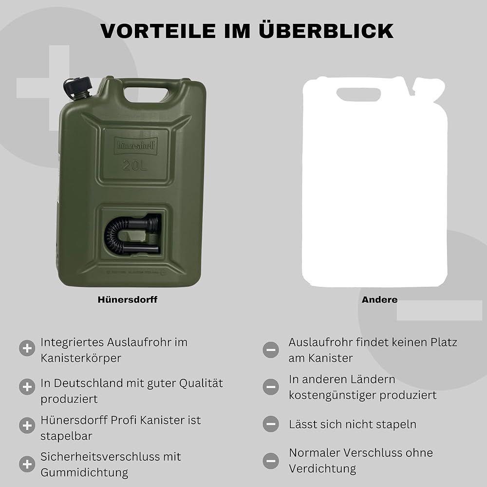 hunersdorff FUEL CAN PRO 20L fuel can