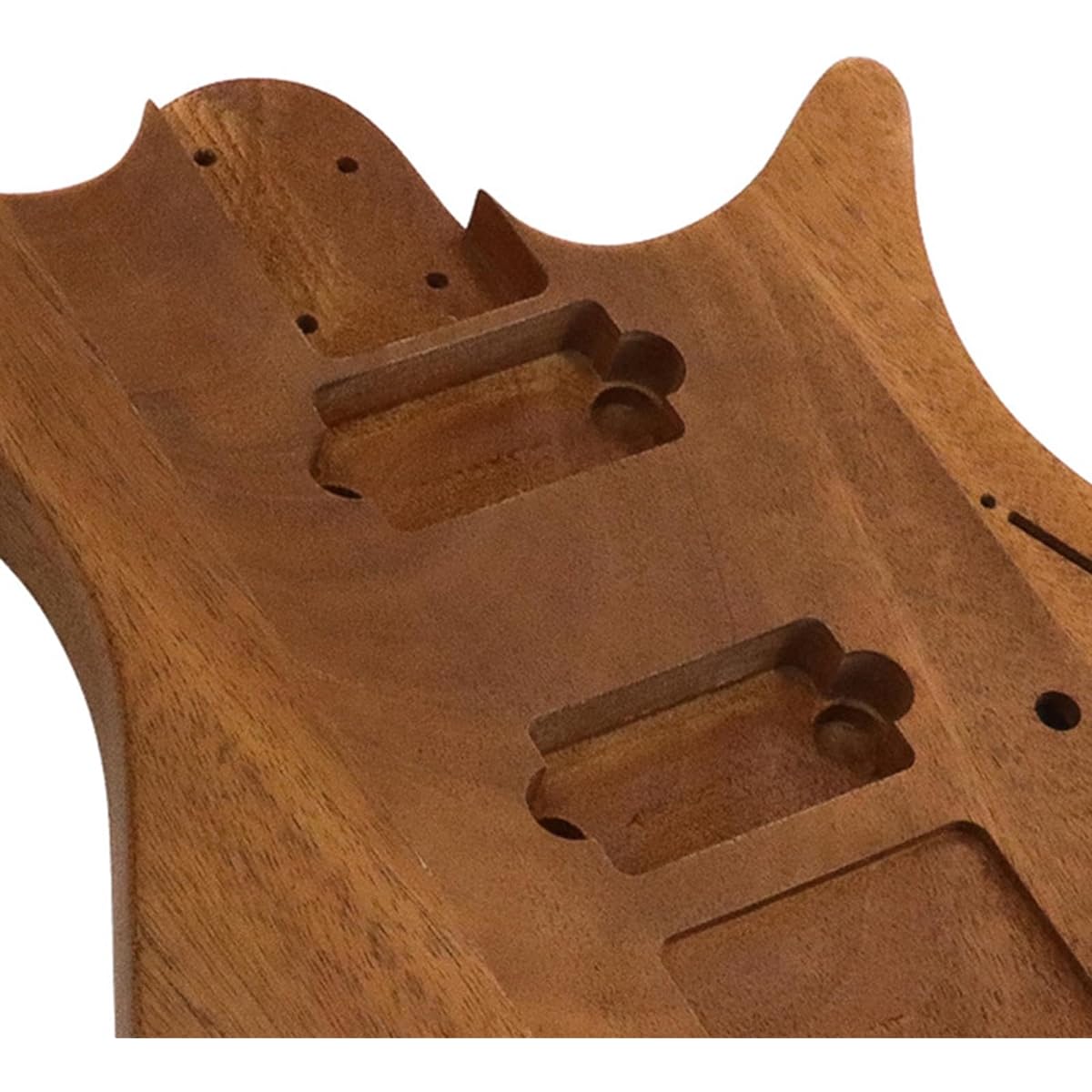 Dickly Unfinished Guitar Body with Pickup Holes, Guitar Barrel Replacement, Luthier, DIY Craft Enthusiast, Guitar Parts Accessories