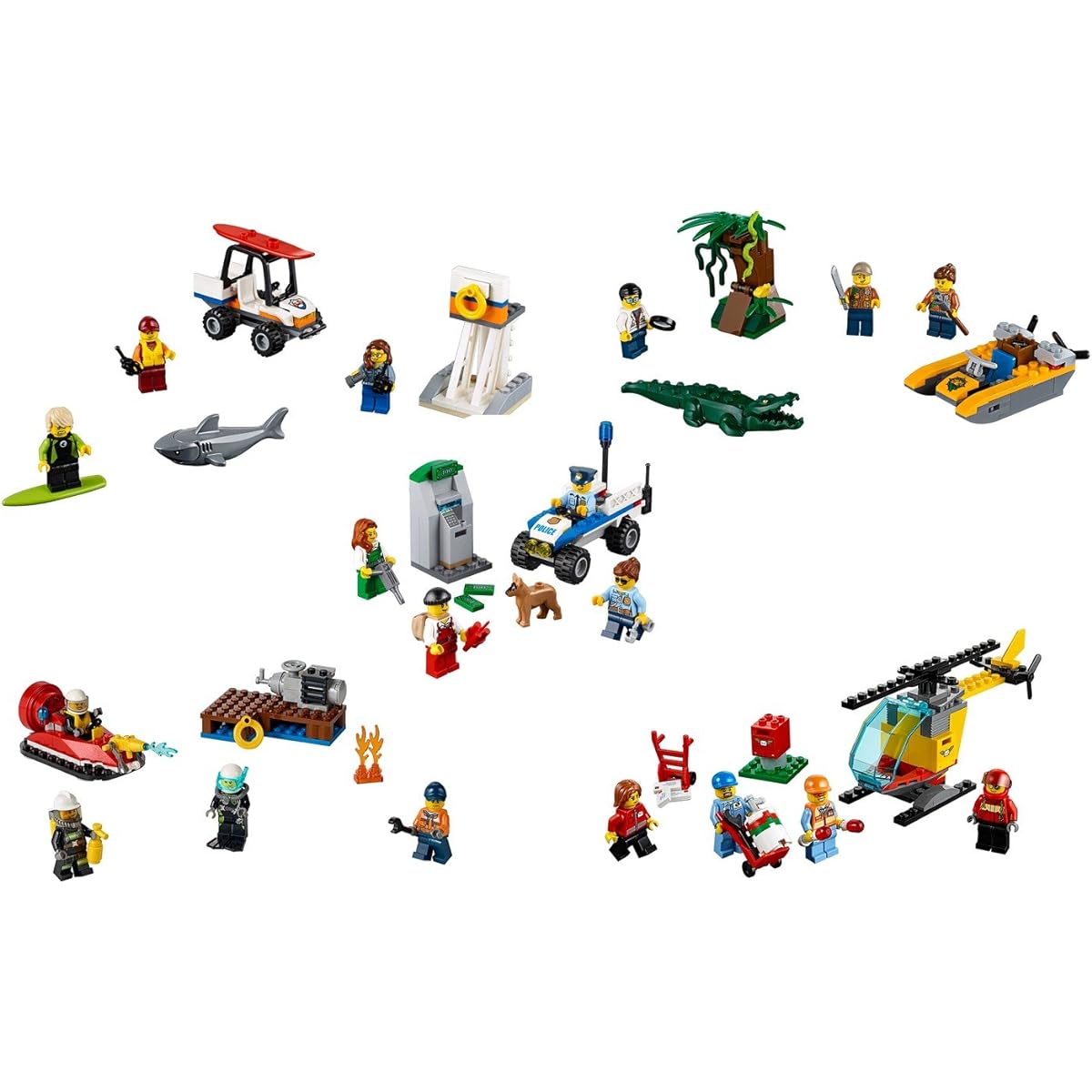 LEGO City Super Pack 66559 - Target Exclusive 5pk