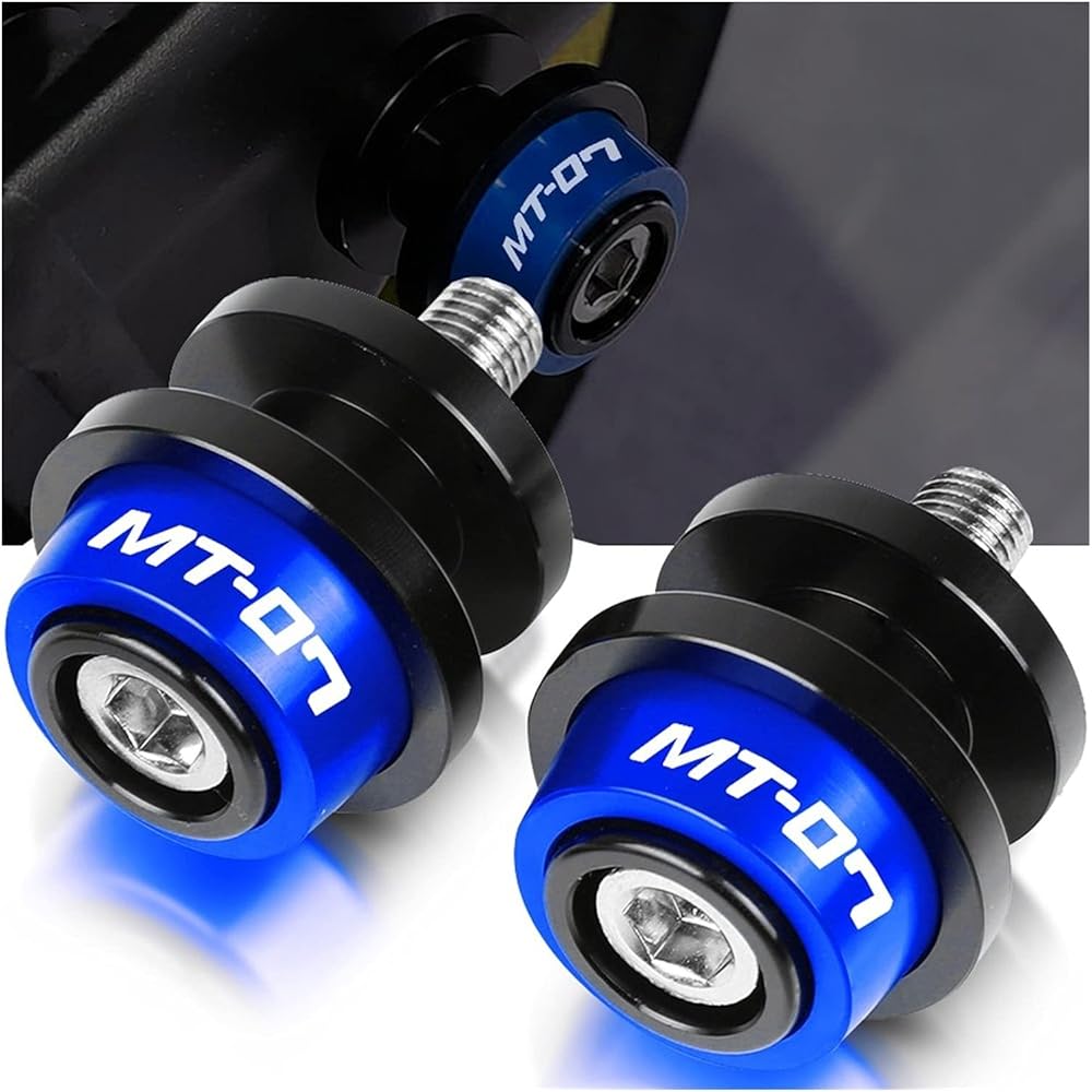 Stand Screw Slider Suitable for Yamaha MT-07MT07 MT07 Tracer 2014-2019 2018 2017 2016 2015 6mm Back Swing Spool Slider Slider Screw Motorcycle Accessories (Color : 5)