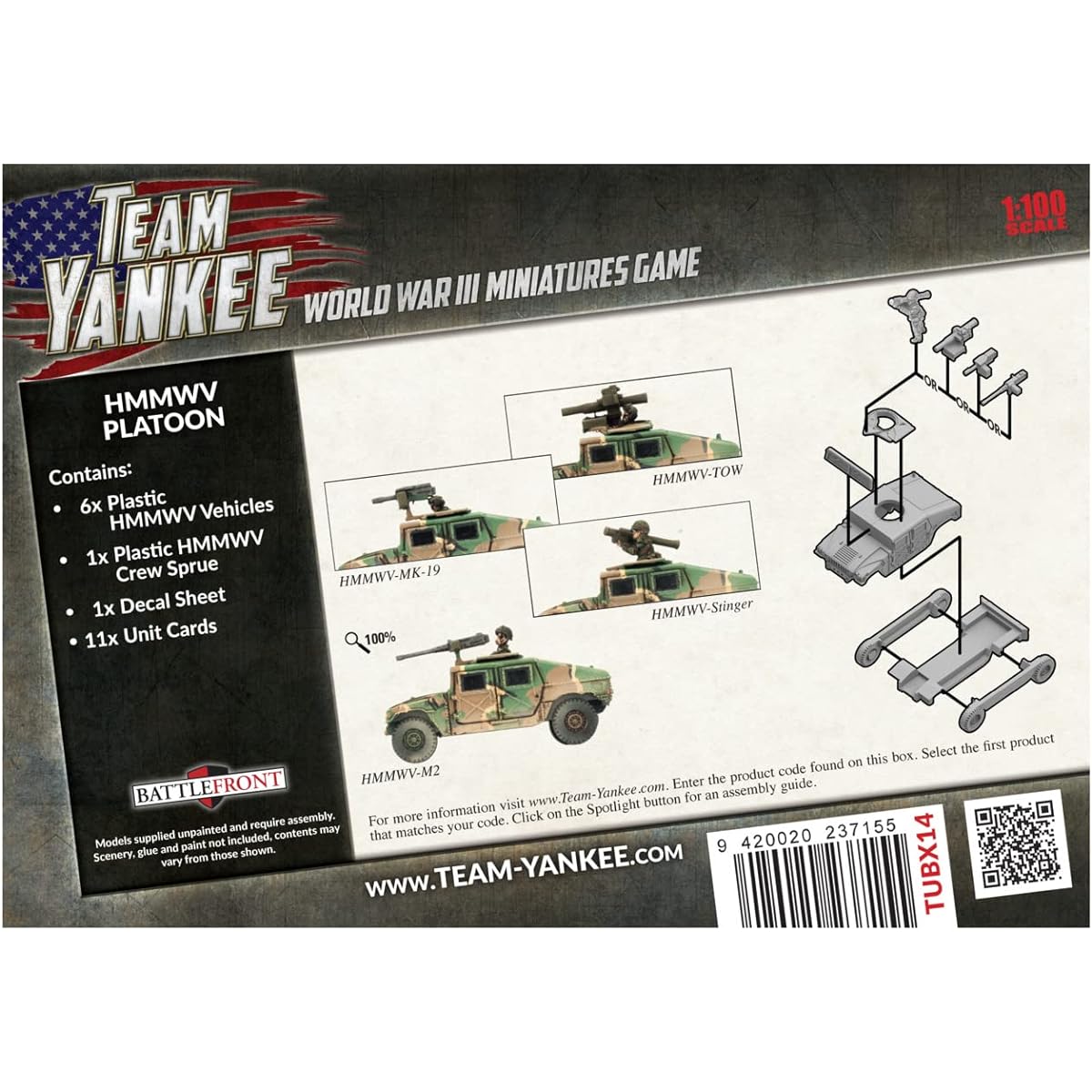 Team Yankee: United States: HMMWV Platoon