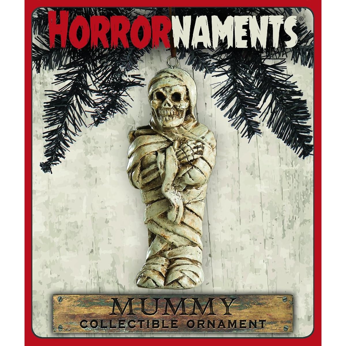 Mummy Ornaments - Scary Prop, Halloween Decorations, Christmas, Parties and Events - by horrornaments