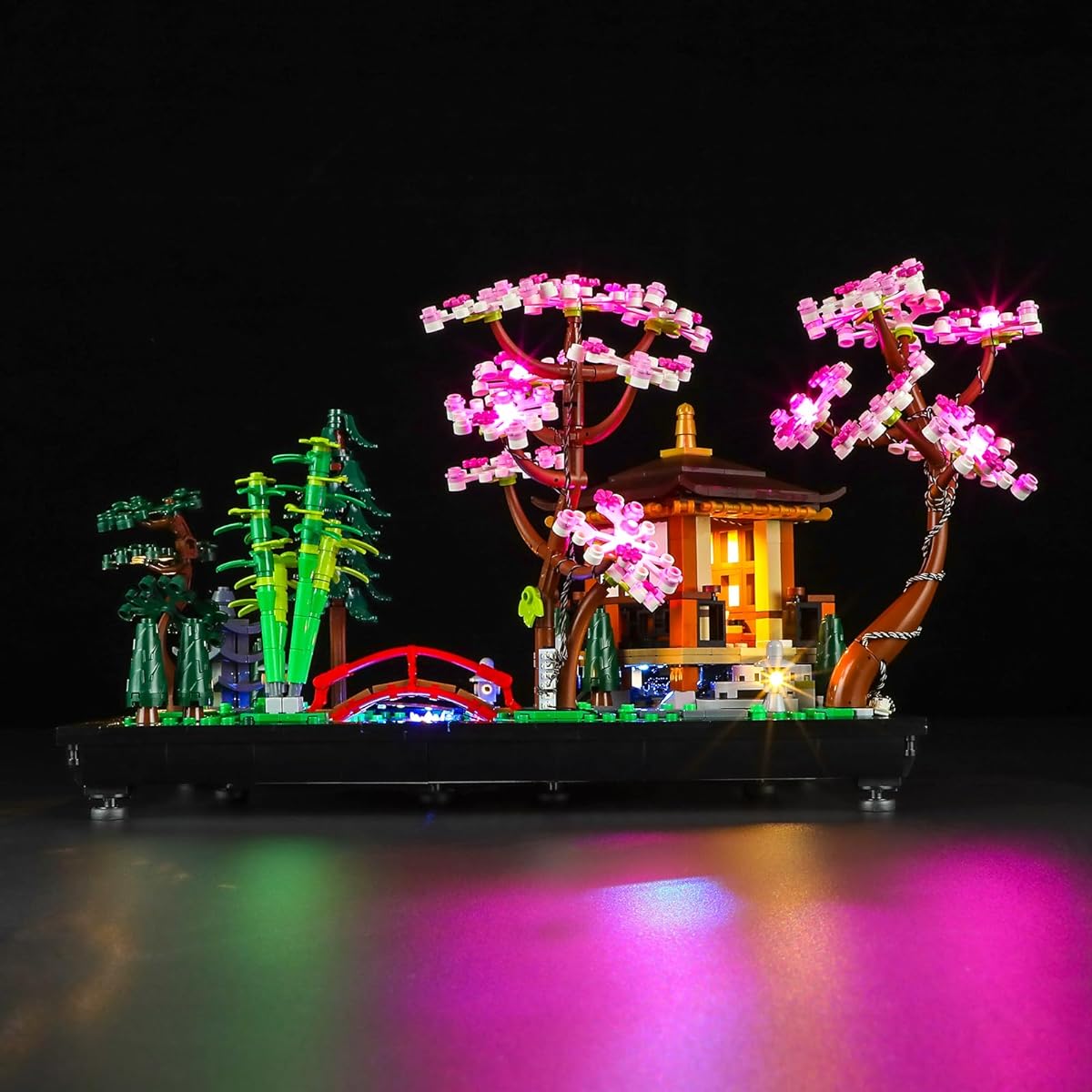 BRIKSMAX LED Lighting Kit for LEGO Quiet Garden (Upgraded Version) - Compatible with LEGO Icon 10315 Building Blocks Model - LEGO Set Not Included