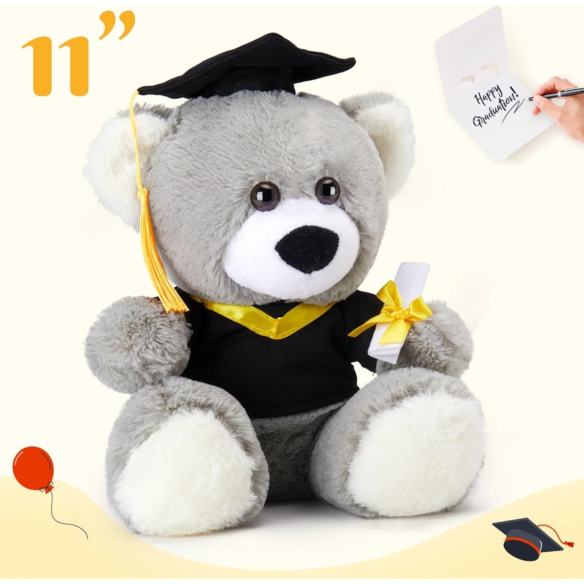 Houwsbaby graduation teddy bear