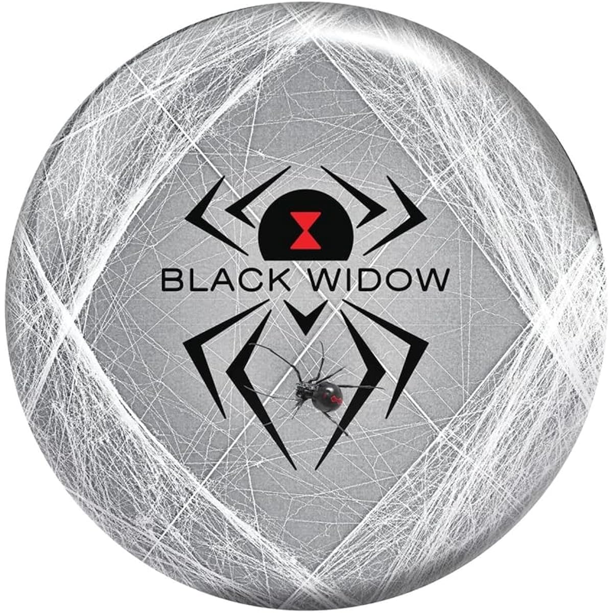 Hammer Black Widow Viz-A-Ball Pre-Drill Bowling Ball - Gray/White