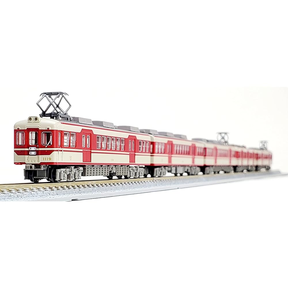 Railway Collection Iron Collection Kobe Electric Railway 1000 Series 1072/1062+1119 Formation 5-Car Set Diorama Supplies 322788