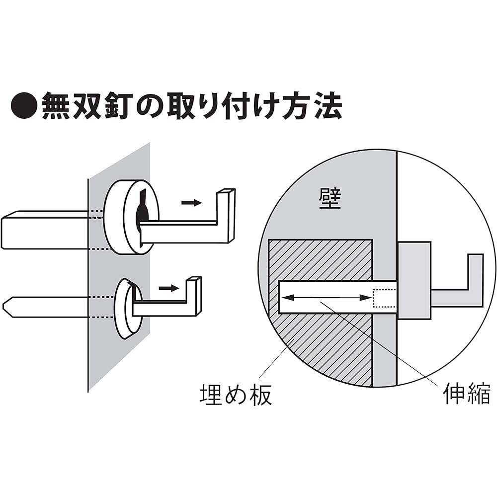 Fukui Metal Crafts Musou Nail Small CR-26