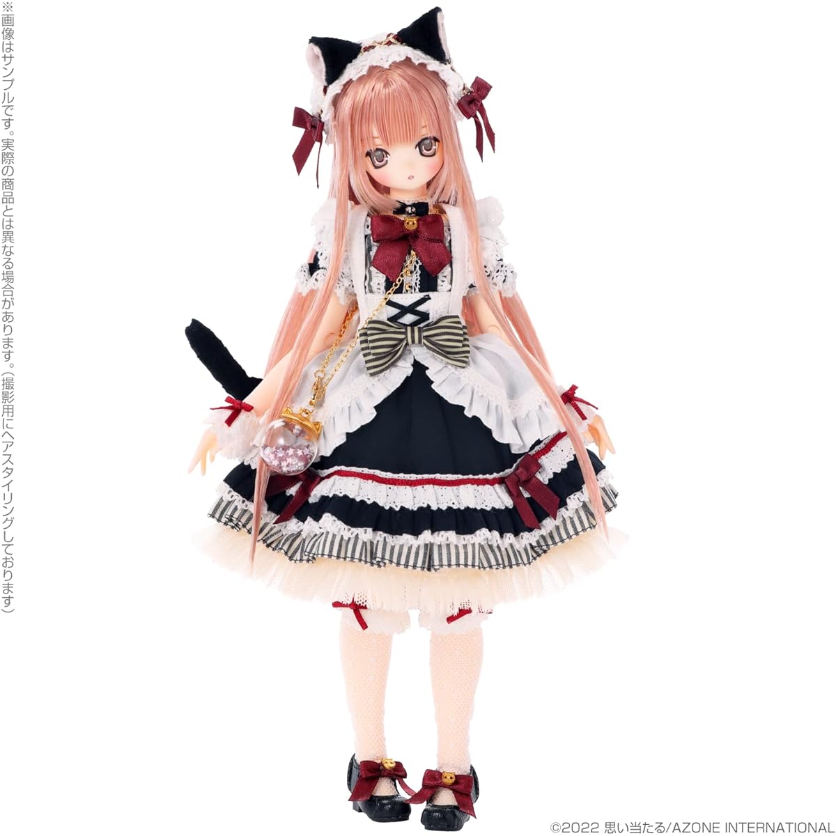Azone International EX☆Cute Series Star Sprinkles Moon Cat Aika (Poyo Mouth ver.) Pure Neemo Reflection S Size