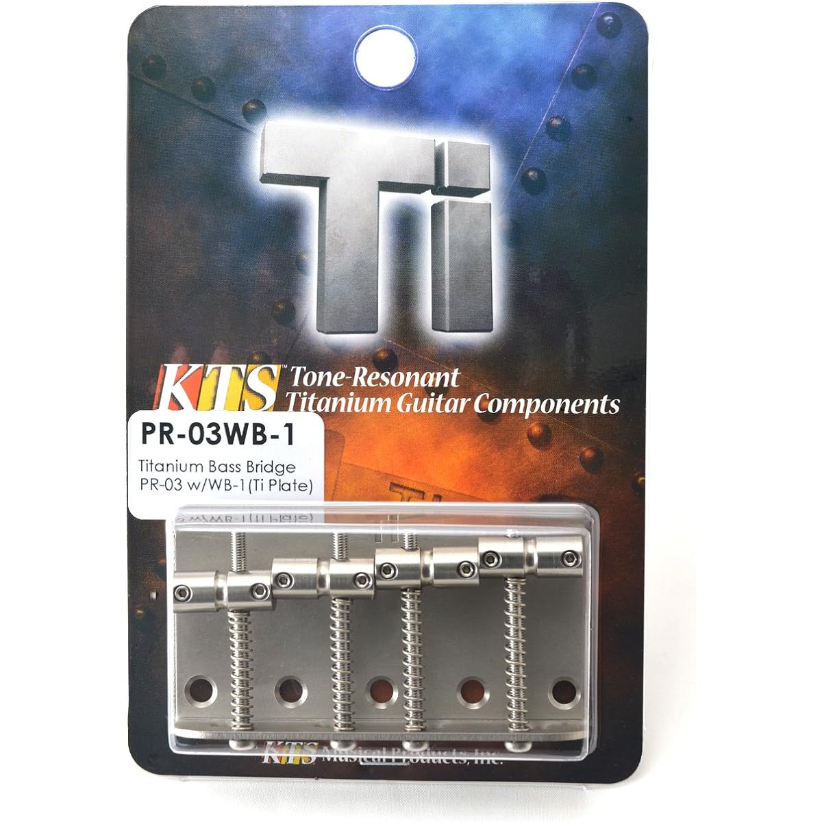 KTS Titanium Parts PR-03WB1 PR-03 with Ti Bridge Plate WB-1