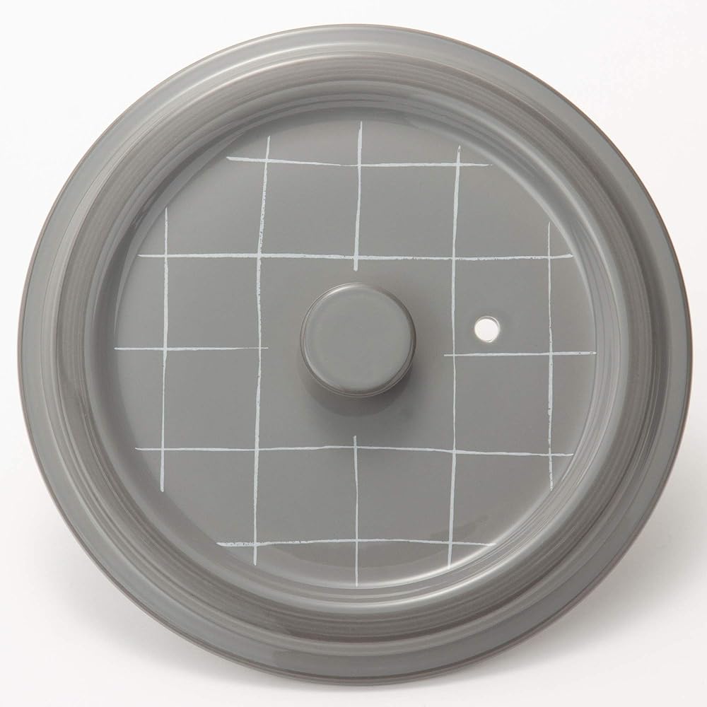 TAMAKI Earthen Pot Thermatech 4-5 Person Fog Diameter 28.3 x Depth 26.5 x Height 12.3cm IH/Open Fire/Microwave/Oven Compatible THD13-910