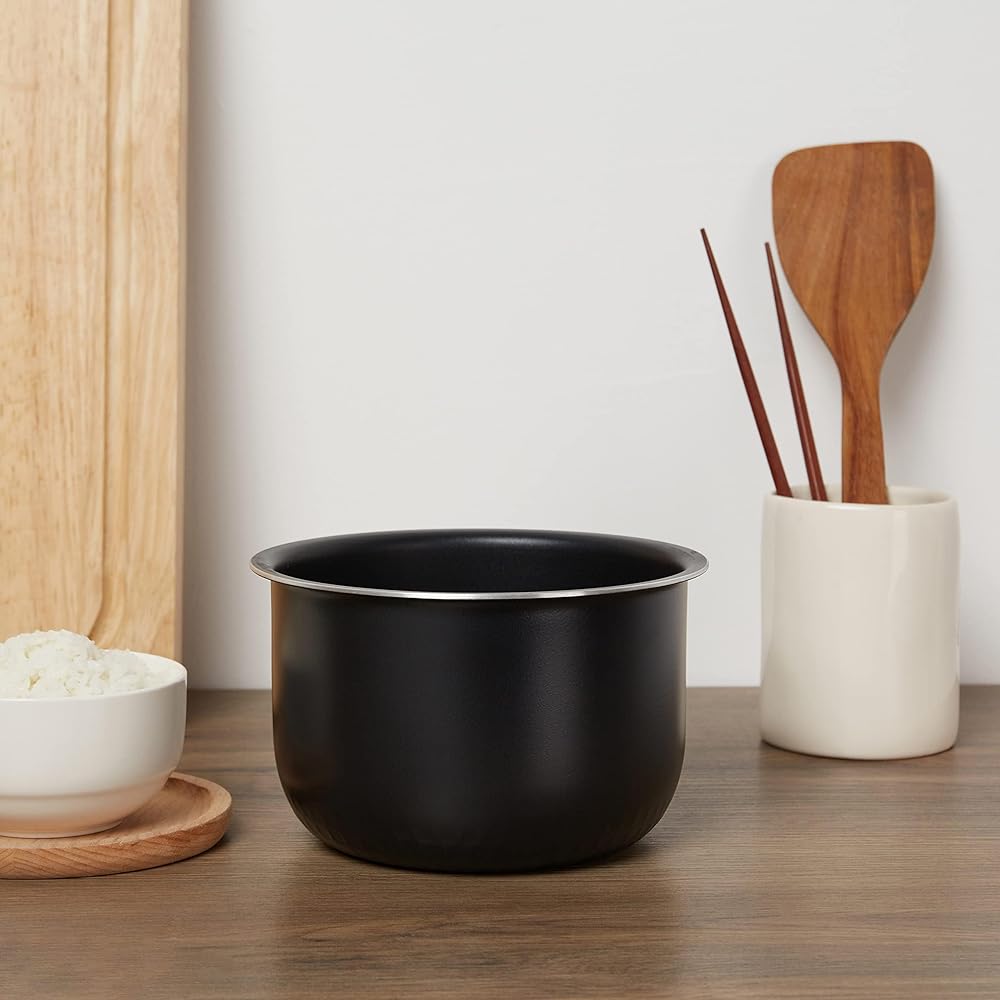 Rice Cooker 3 Cups Single Use IH Type Thick Pot Black