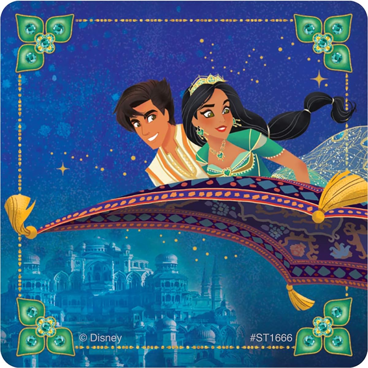 Aladdin: Princess Jasmine Stickers – Pack of 100 Toys