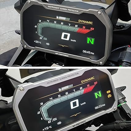 Motorcycle Instrument Frame Motorcycle Meter Frame Cover Screen Protector B&MW R1200GS R1250GS R1250GSA F850GS F750GS F900 F900R (Color : Gold1)