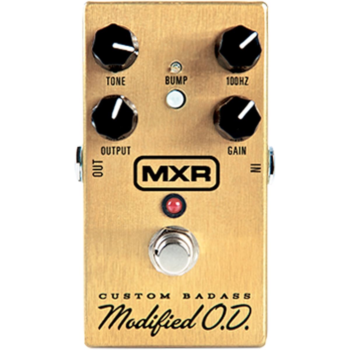 MXR M77 Badass Overdrive Stompbox with 4 Free Cables