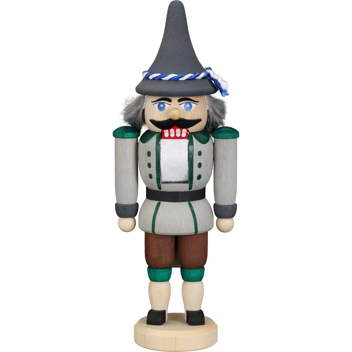 Nutcracker - Bavarian Oktoberfest, height 15 cm, original Erzgebirge folk craftsman, Seiffen, SV 11414