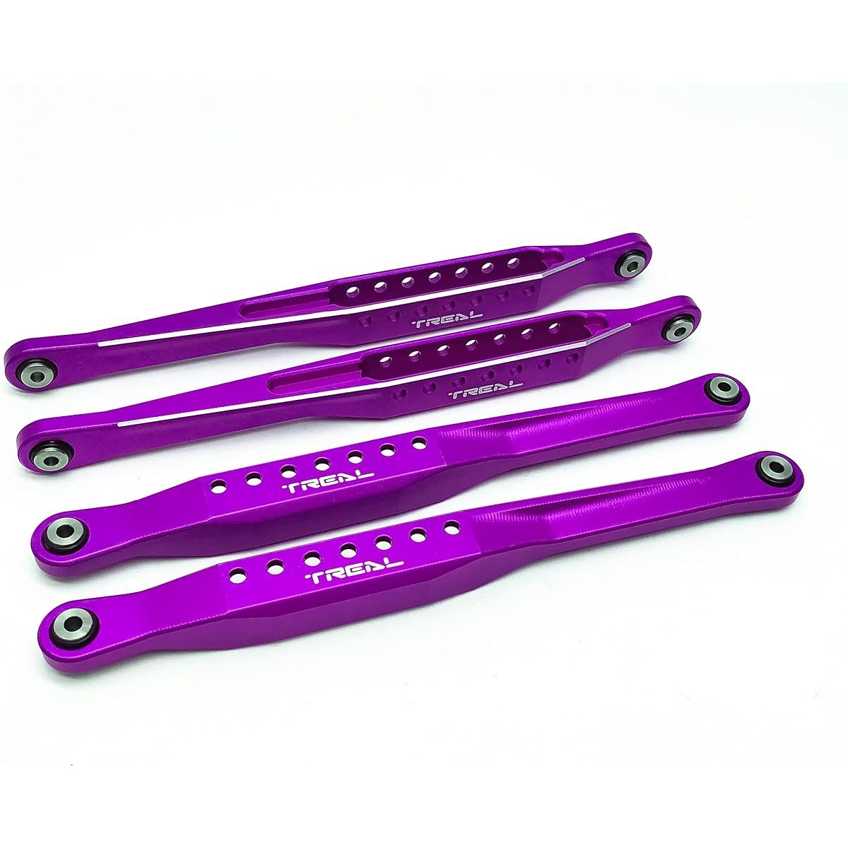 Treal Lower 4 Trailing Arm Link Set for Losi LMT Purple