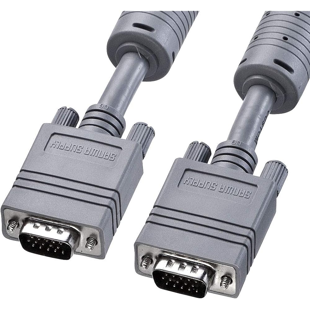 Sanwa Supply CRT composite coaxial cable 4m light gray KB-CHD154K2