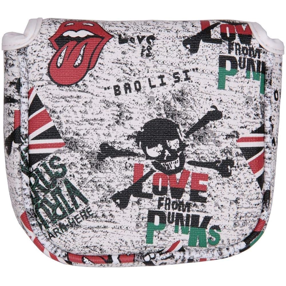 Head Cover US Flag & Skull King Series Driver/Fairway Wood/Utility/Putter DR FW UT Select Plaza