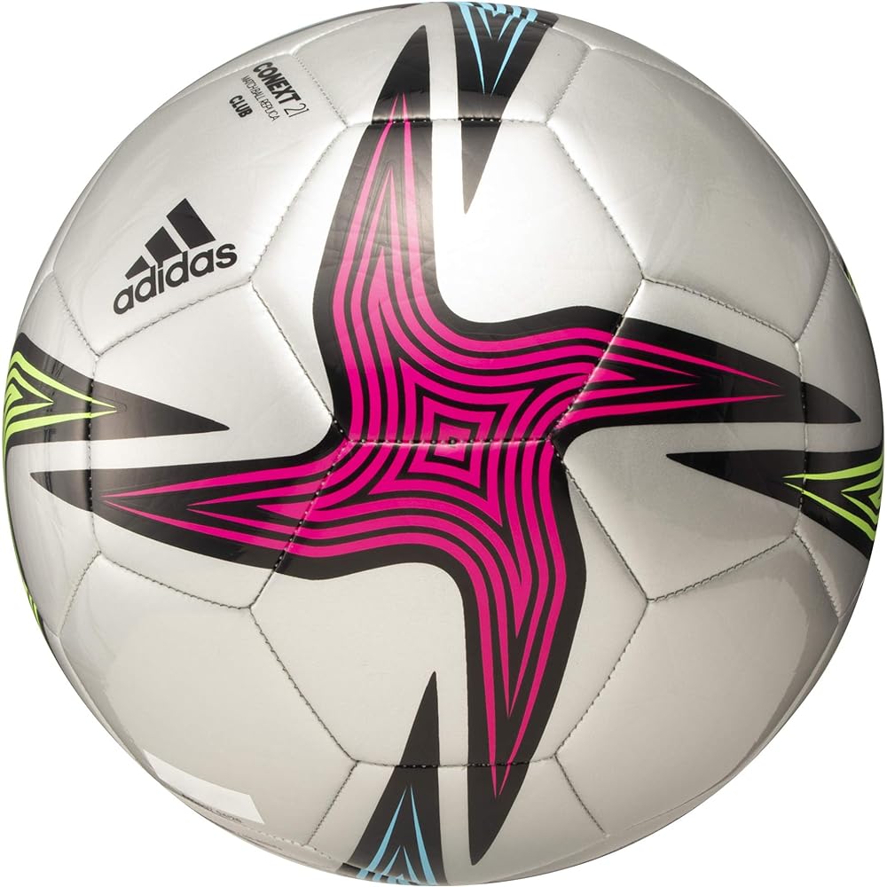 adidas Soccer Ball Connect 21 Club No. 5 Ball Silver Color AF5892SL