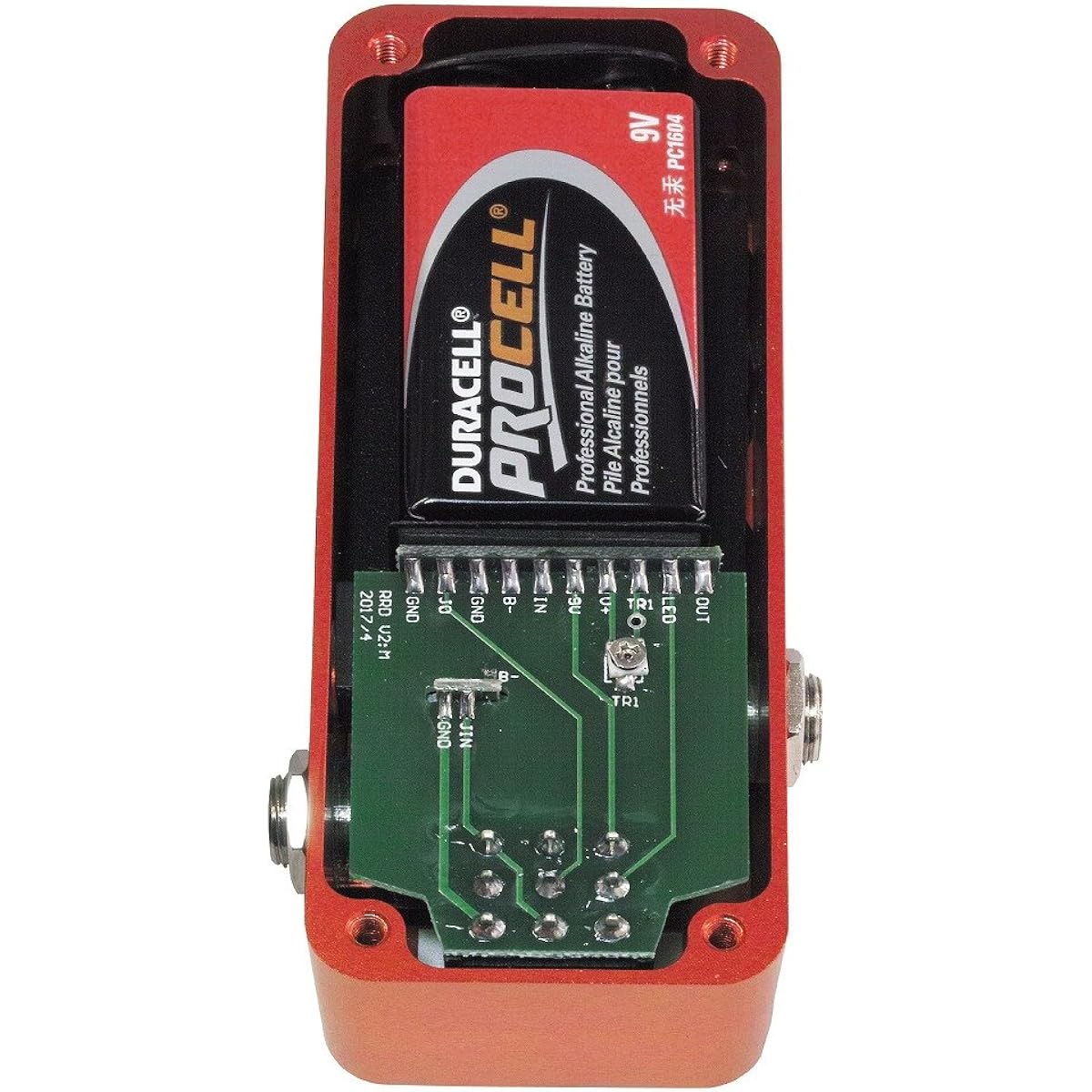One Control Rebel Red Distortion Compact Effector/Distortion (One Control)