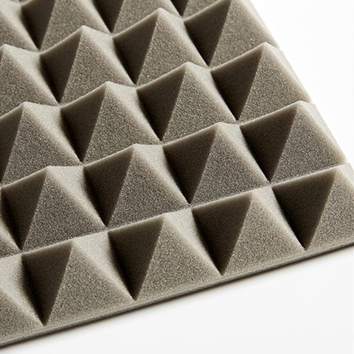 10PCS Acoustic Foam Panels, Self-Adhesive Soundproof Foam Panels Soundproof Panels with High Density Soundproof Foam for Professional Recording (Yellow 50*50*5CM) (Yellow 5