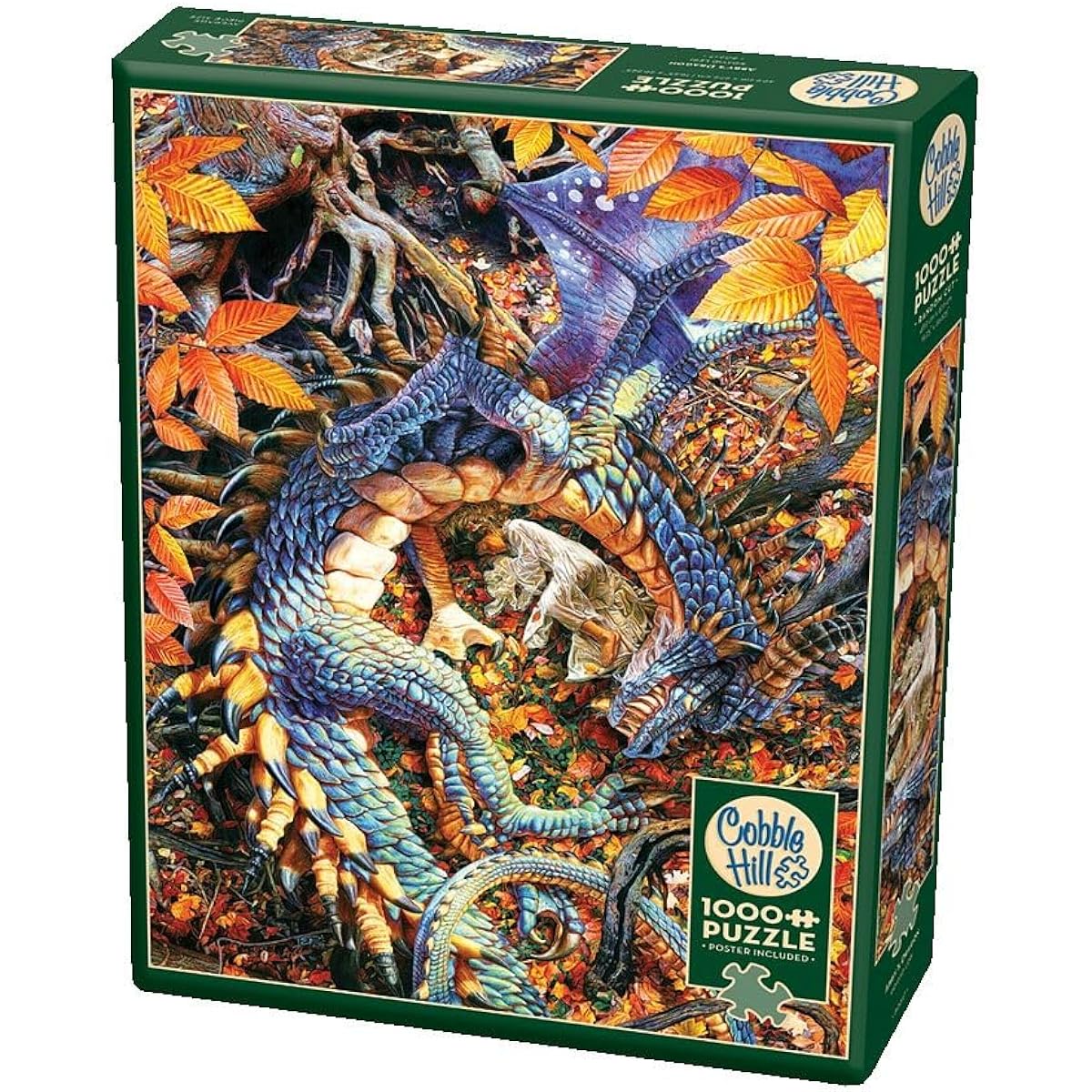 Cobble Hill Abby's Dragon 1000 Piece Fantasy Jigsaw Puzzle
