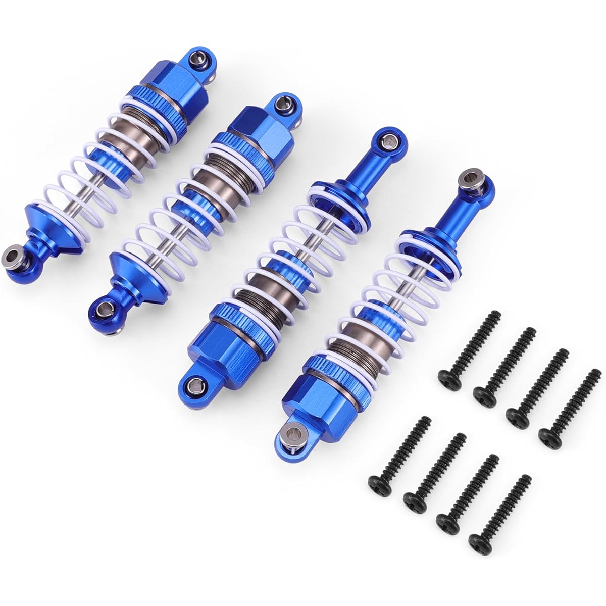HAIBOXING 1/12th RC Car Spare Parts Full Aluminum Oil Filled Shocks (Front and Rear) 903A & 903 & 905 (90201B1&90201B2)