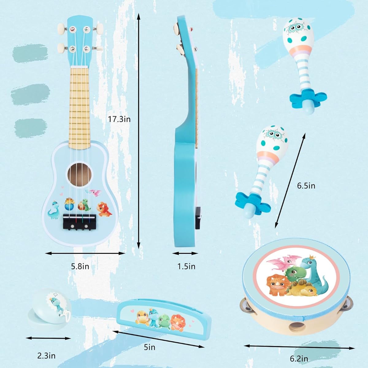 WoodenEdu Musical Instruments