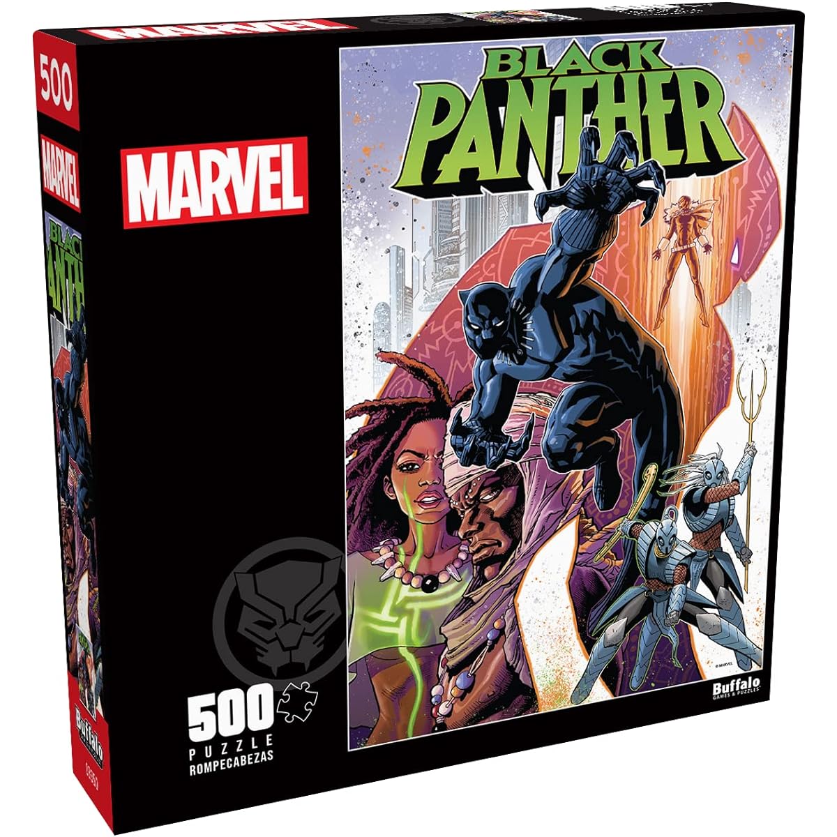 Buffalo Games - Marvel - Black Panther #19-500 Piece Jigsaw Puzzle