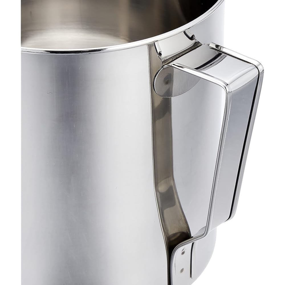 Endo Shoji TKG Oil Container Oil Pot 5L Made of Rust-resistant Stainless Steel and Hygienic Outer Diameter x Height (mm) 180 x 210 Net (30 Mesh) Commercial Use AOI04005