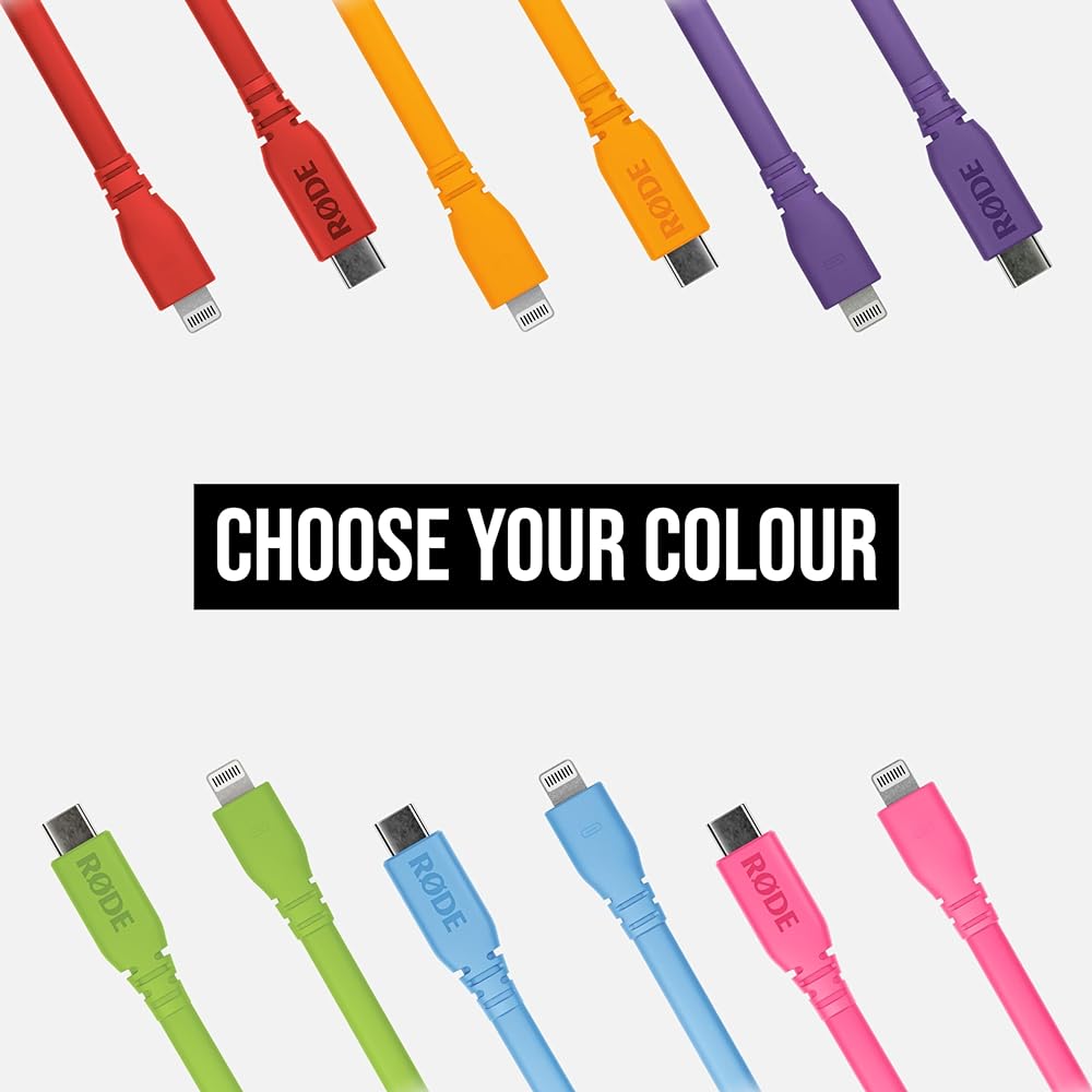 RODE Road Microphones SC19 USB-C to Lightning Connection Cable SC19