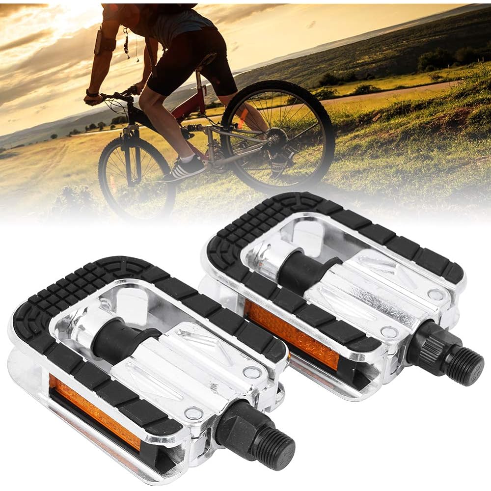 Bicycle pedals, bicycle folding pedals, strong anti-slip aluminum alloy bicycle modification accessories for road bikes
