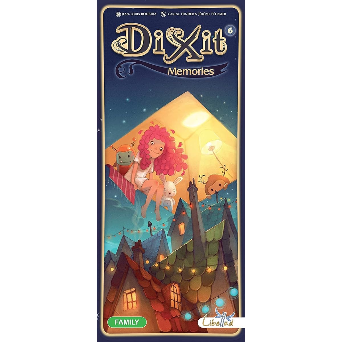Dixit Memories Board Game Expansion - Explore a fantasy world with 84 original art cards! Creative storytelling game for kids & adults, ages 8+, 3-6 players, 30 minutes play time, by Libellud