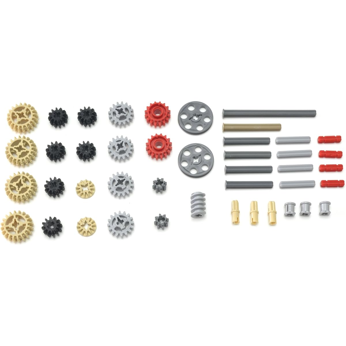 LEGO Technic 43 piece lot, gears and axles, Mindstorms, NXT, EV3