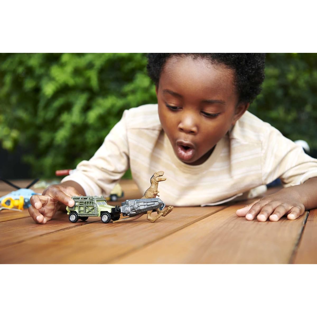 Jurassic World Toys Dinosaur Transporter - 1 Vehicle & 1-2 Mini Dinosaurs - For ages 3 and up