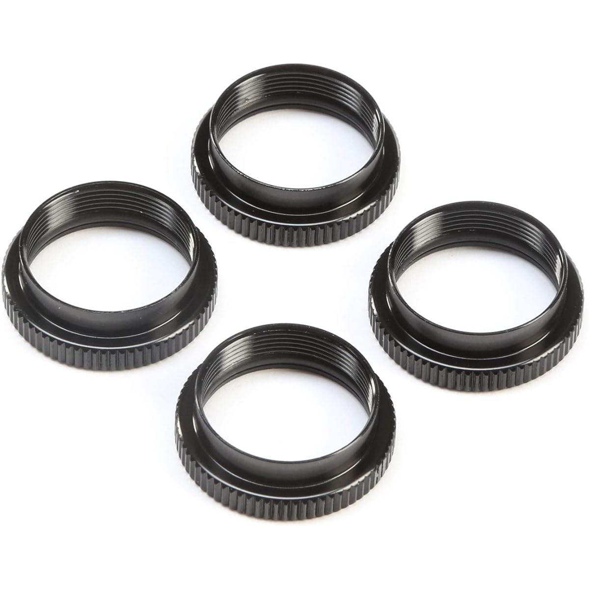 Team Rosi Racing 16mm Shock Nuts and O-Rings (4): 8X, 8XE, TLR243045.