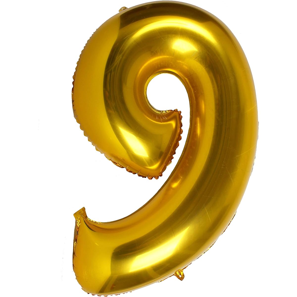 Treasures Birthday Number Foil Mylar Balloons 40" Gold for Birthday Anniversary Party Decorations
