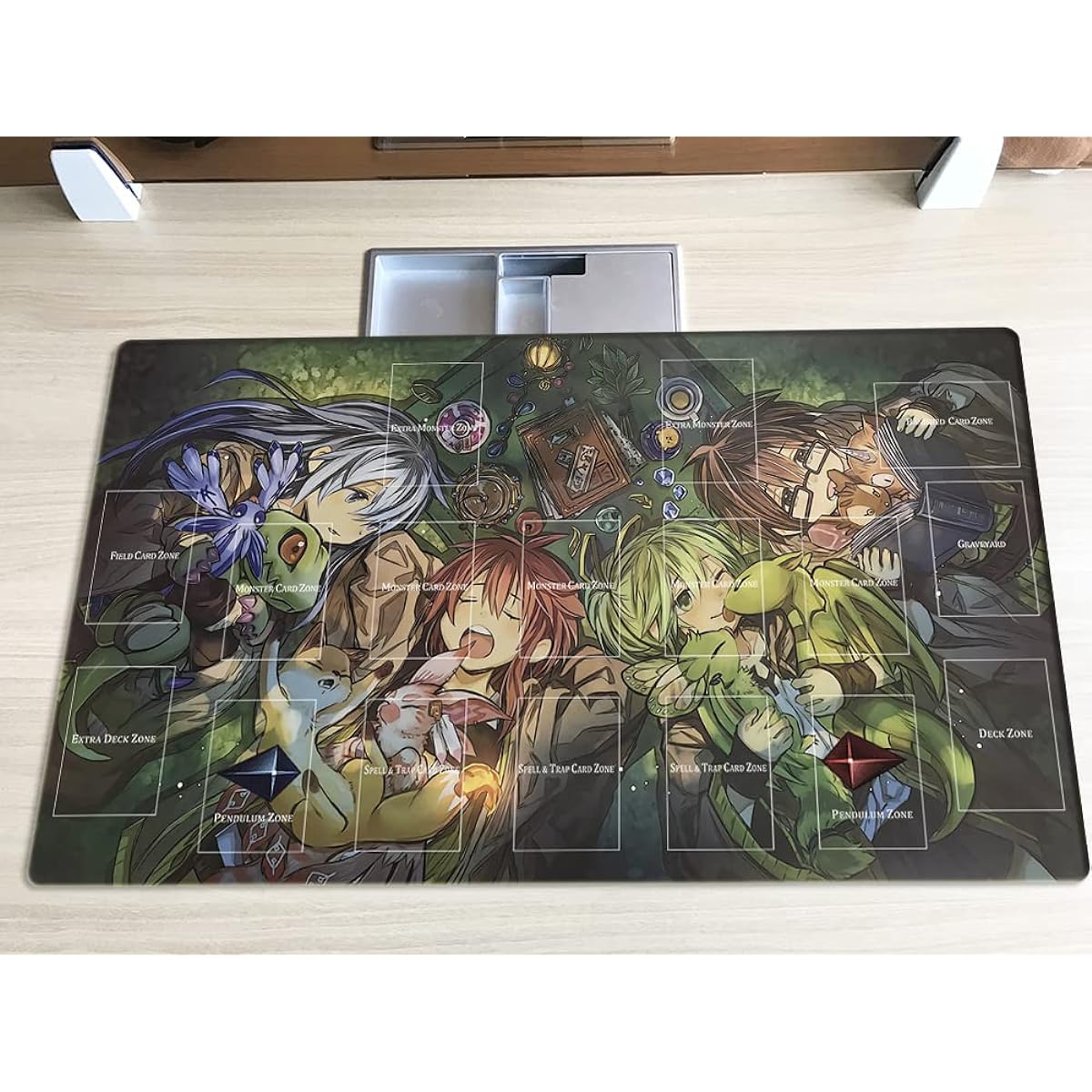 Mlikemat Playmat Charmer Familiar TCG CCG OCG Trading Card Game Mat + Free Bag