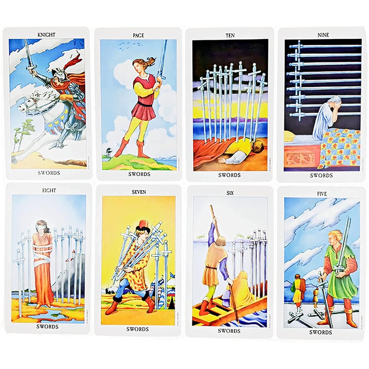 IXIGER Tarot Cards Original Tarot Cards Tarot Cards with Guidebook Tarot Cards Book Set Tarot Card Deck Set of 78 4.75" x 2.75"