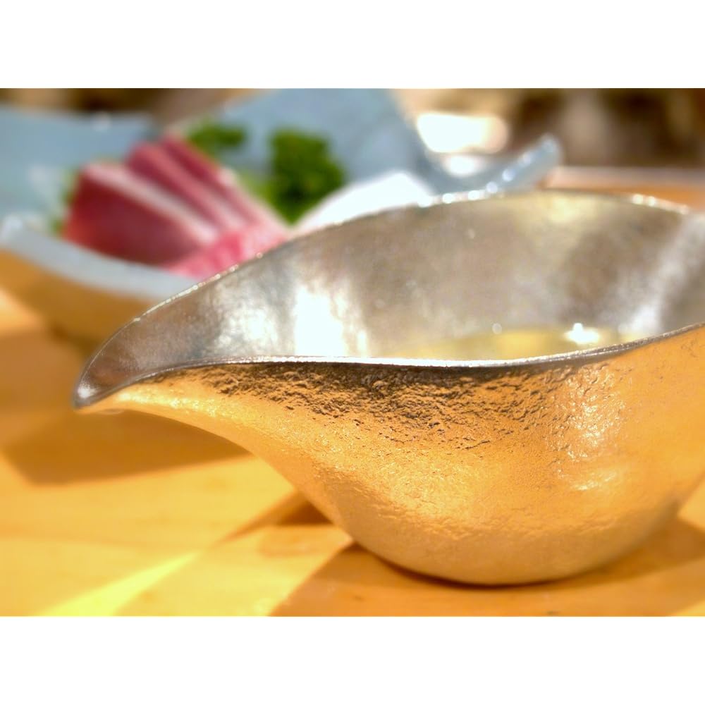 Nousaku Katakuchi Small Guinomi 2 Pieces Traditional Craft Set Luxury Cosmetic Box Packaging 3 Gifts