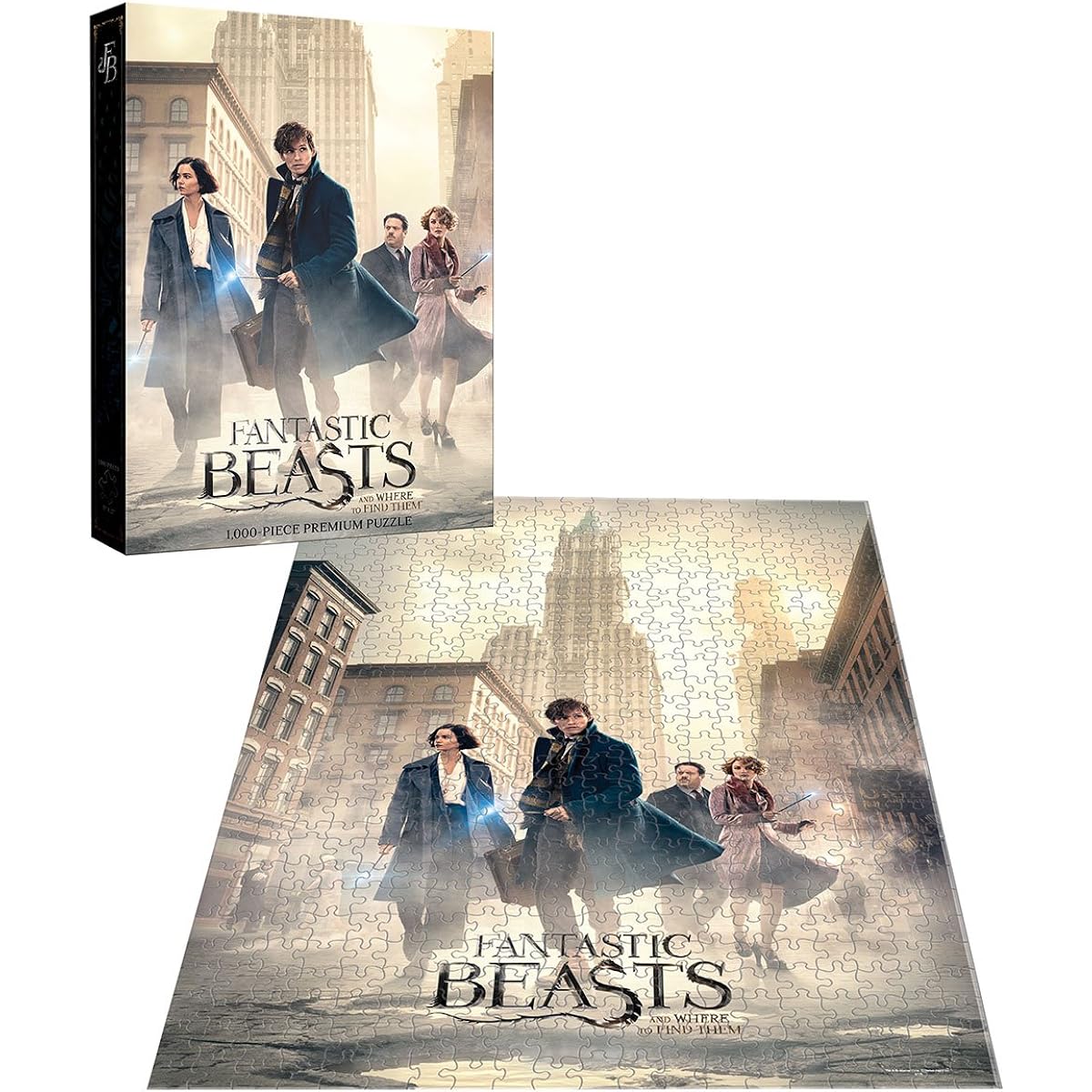 USAOPOLY:Fantastic Beasts The Search 1,000 Piece Premium Puzzle Fantastic Beasts Grindelwald Fantastic Beasts Jigsaw Puzzle