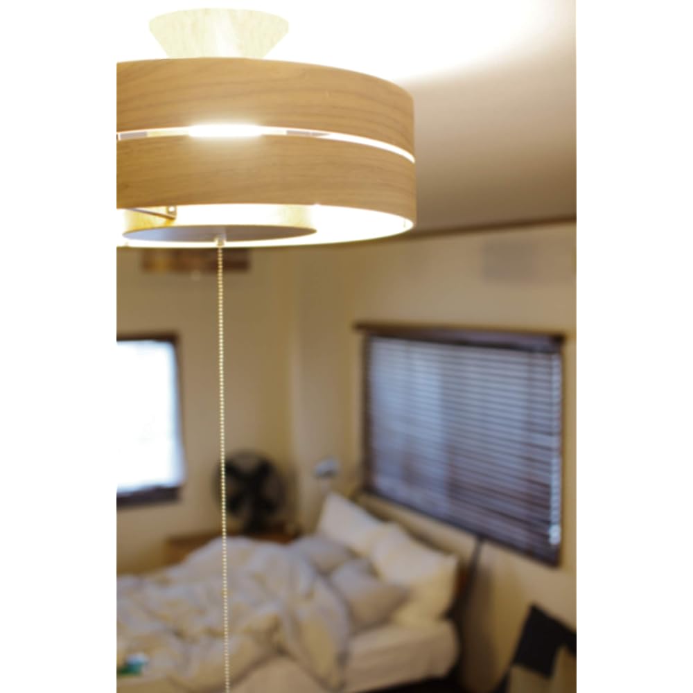 Kishima Natural Industrial Scandinavian LED Pendant Light 3 Lights (Oak) AMZ69309