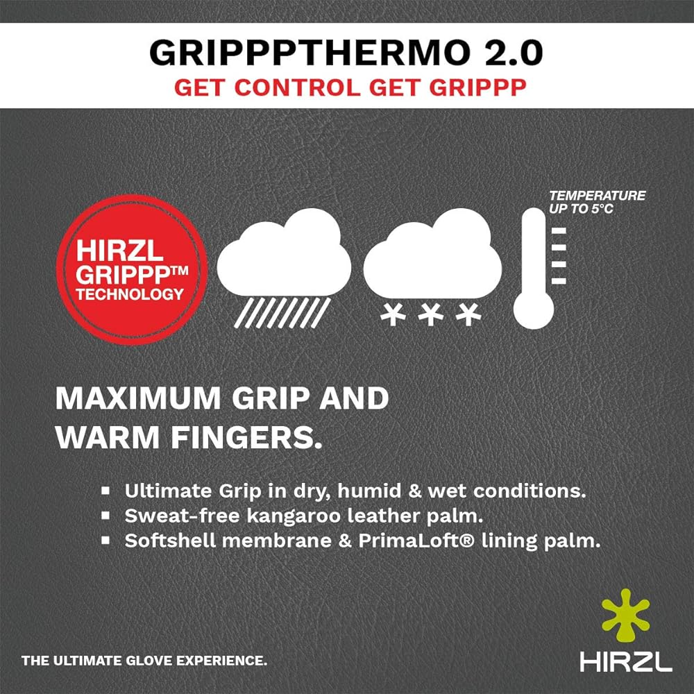 Hirzl Bicycle Glove Full Finger Grip Thermo 2.0 GRIPPP THERMO 2.0 72177