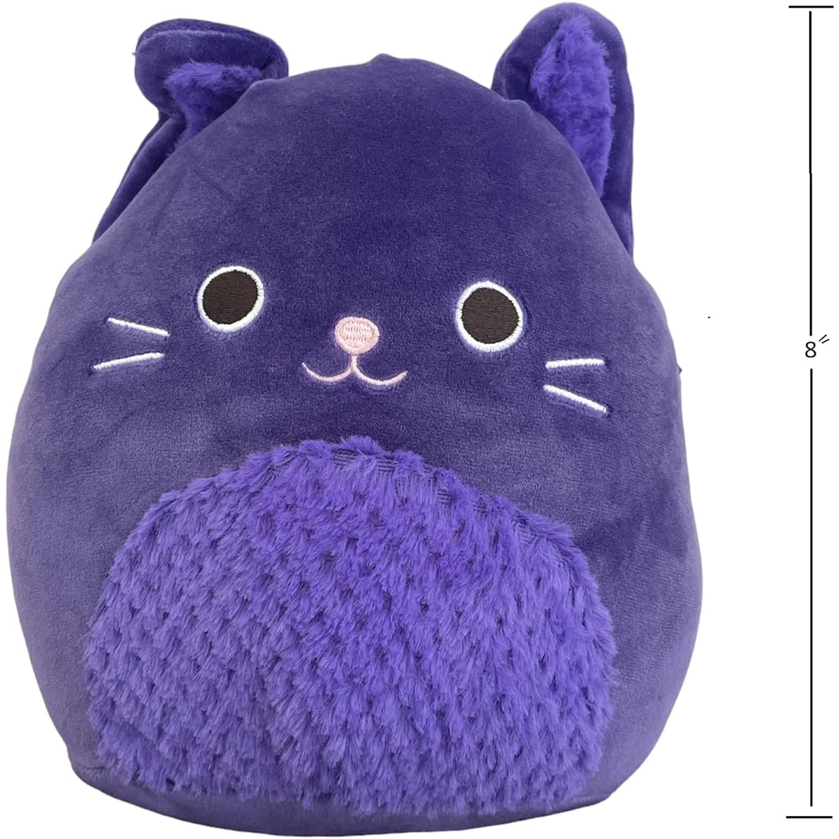Squishmallows 8" Zazzi the Cat - Officially Licensed KellyToy Plush - Collectible Soft & Squishy Halloween Stuffed Animal - Add to Your Team - Great Gift for Kids, Girls, Boys - 8"