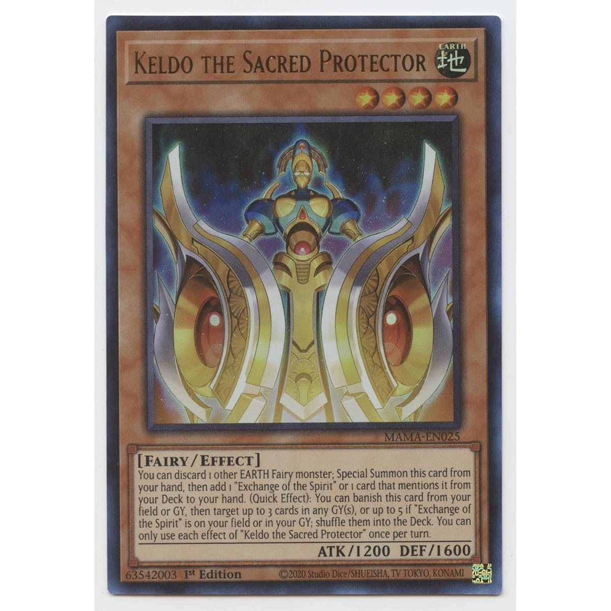 Keldo The Sacred Protector - MAMA-EN025 - Ultra Rare - First Edition