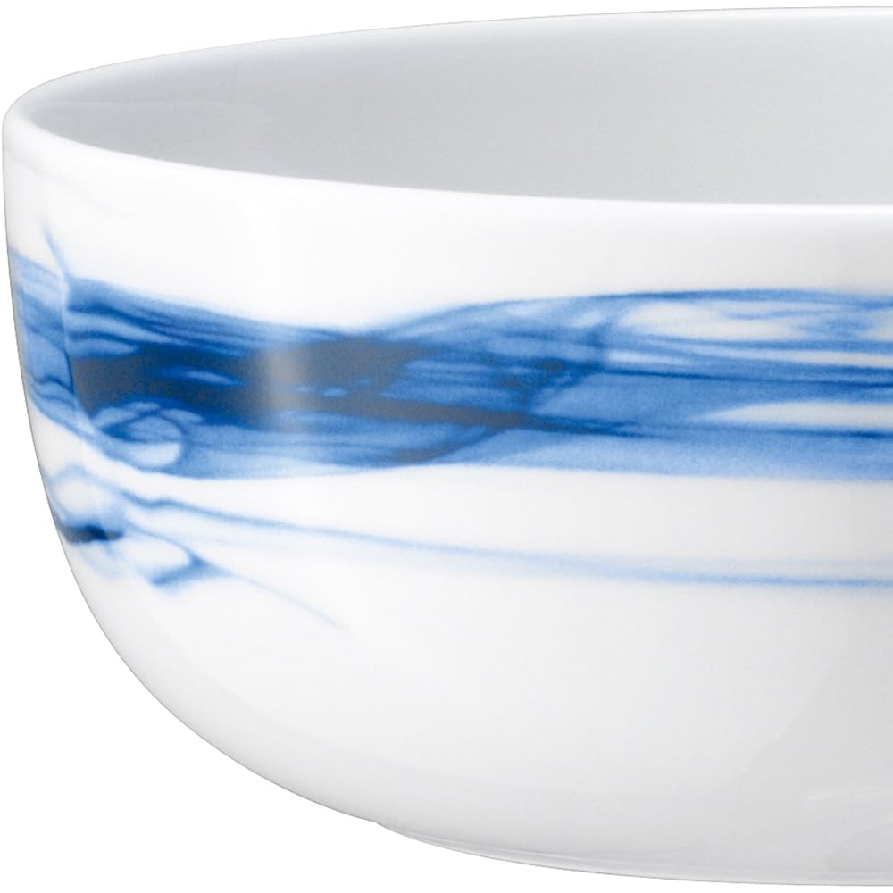 LSA Bowl White/Blue Diameter 15cm CIRRO P193-15-354 Set of 4
